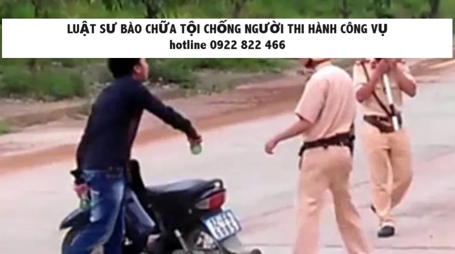 toi chong nguoi thi hanh cong vu